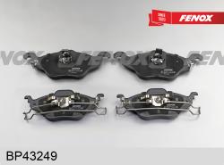 Колодки тормозные OPEL ASTRA G 1.2/1.4/1.6/1.7D передние BP43249