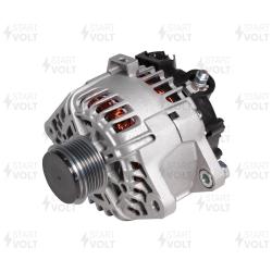 Генератор для а/м Hyundai Solaris II (17-)/Creta (17-)/Kia Rio (17-) 1.4i/1.6i 120A (LG 08L7)