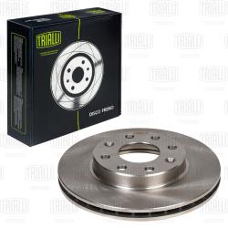 Диск торм. для а/м Chevrolet Aveo T200 (02-)/T255 (08-)/Spark (05-) перед. d=236 (окраш.) (DF 062101)
