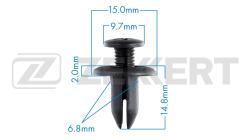 Клипса крепёжная General Motors Honda Mazda Nissan Subaru Suzuki Toyota (миним. кол-во заказа  be-2793