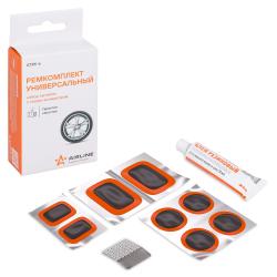 Ремкомплект для камер (заплатки 25x25, 52x32, 35x24, н/ж бумага, клей-активатор) (ATRK-6)