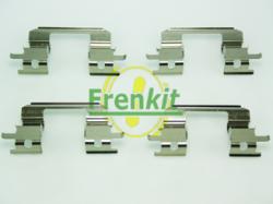 Комплект установочный тормозных колодок SUBARU FORESTER 08-97->09-02  LEGACY I II III  OUTBACK 10-00 901672