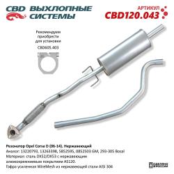 Резонатор CBD120.043
