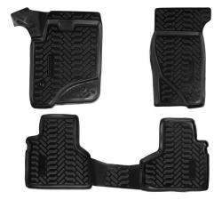 AIRLINE ACM-PS-01 Ковры для Chevrolet Niva (02-), 4 шт., выс. борт, 3D, ТЭП, черн.
