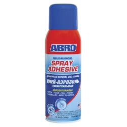 ABRO Клей универсальный  аэрозоль (326г) SA-300