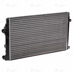 Радиатор охл. для а/м VW Jetta (05)/(11-)/Skoda Octavia A5 (04-) (сборный) (LRc 18L3)
