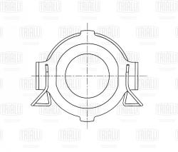Муфта выкл. сцеп. для а/м Toyota Corolla E100 (91-)/E110 (95-) 1.4i (мех.) (CT 1913)