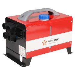 Отопитель воздушный автономный переносной 12В 5000Вт дизель металл. корпус (квадратный) (AEAZ005)