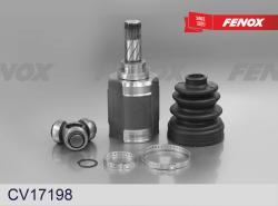 CV17198 ШРУС NISSAN QASHQAI I 2.0 07-13 внутр.пер.лев. MT