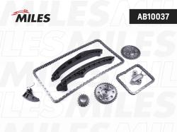 AB10037 Комплект цепи ГРМ VAG 1.4FSi-1.6FSi BAG/BLF/BLP 03- co звездочками