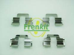 Комплект установочный тормозных колодок FORD MONDEO 03-07->  S-MAX 05-06-> / VOLVO S60  S80 04-10->0 901731