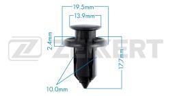 Клипса крепёжная Mazda (миним. кол-во заказа 10 шт) be-2183