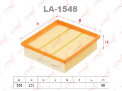 Фильтр воздушный OPEL CORSA D 1.0/1.2/1.4 06- LA-1548