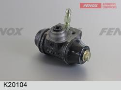 K20104 Цилиндр торм.раб.AUDI 100/80/VW CADDY/G3/PASSAT/SKODA OCTAVIA