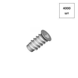 Втулка резьбовая с потайным фланцем M 6х10x12, SW 6, ж.ц. 4000шт FORTLUFT sts029972