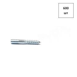 Винт-шуруп 10х100 оц. 600шт FORTLUFT sts027480