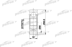ШРУС PCV3002