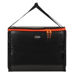 Сумка-холодильник (термосумка) "BIG SIZE", 70 л, 45*45*35 см,горизонтальная, черная (ADCB024)