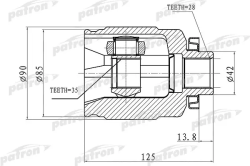 ШРУС PCV3063