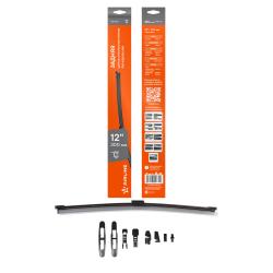 Щетка стеклооч задняя универс бескаркас 300мм (12") 8 адаптеров (AWB-R-300)