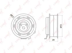 Ролик ремня ГРМ VAG 1.6-2.0TDI 03- YM506350