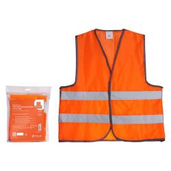 AIRLINE ARW-AV-04 Жилет со световозвращающими полосами, взрослый, р. XL (65*65 см), оранжевый