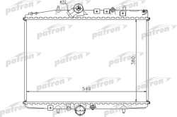 PRS3579 Радиатор системы охлаждения