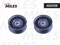 AG03158 Ролик ремня приводного MAZDA 6 1.8-2.3 02-08
