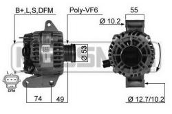 Генератор FORD MONDEO -07 124A 210362