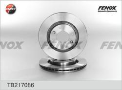Диск тормозной CITROEN C3/C4/C5 03>/BERLINGO 96>/PEUGEOT 206/307/PARTNER пер. TB217086