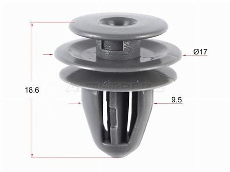 Клипса обшивки двери ACURA/HONDA (1 шт.)