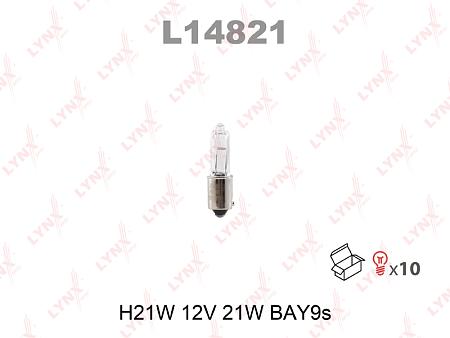 Лампа H21W 12V 21W BAY9S L14821