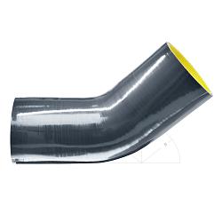 Силиконовый изгиб 83мм 45 градусов shb8345