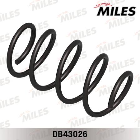 DB43026 Пружина подвески HUYNDAI SOLARIS/KIA RIO (МКПП) 11- передняя