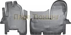 Коврики салонные IVECO Daily IV (2006-2011)  IVECO Daily V (2011) (пер)  2шт. NPA11-C36-100