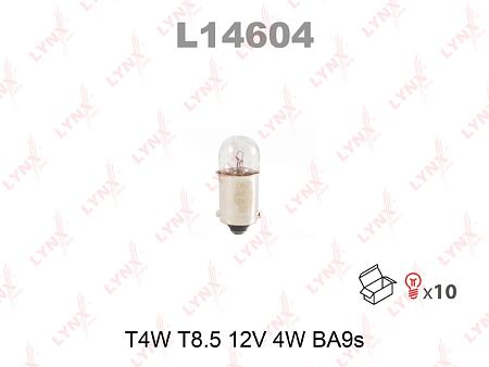 Лампа T4W T8.5 12V 4W BA9S L14604