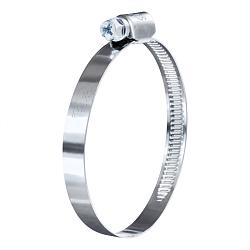 Хомут червячный 50-70 мм нержавеющая сталь (1 шт) 5070w2