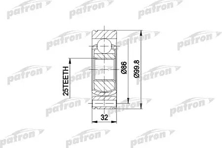ШРУС PCV3020