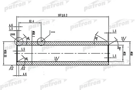Вал торсиона PTB3011