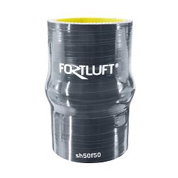 Силиконовый патрубок демпферный 50x100мм sh50f50