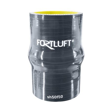 Силиконовый патрубок демпферный 50x100мм sh50f50