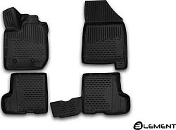Коврики 3D в салон LADA Xray, 2015->, (компл. без ящика), 4 шт. (полиуретан) ELEMENT3D5237210K