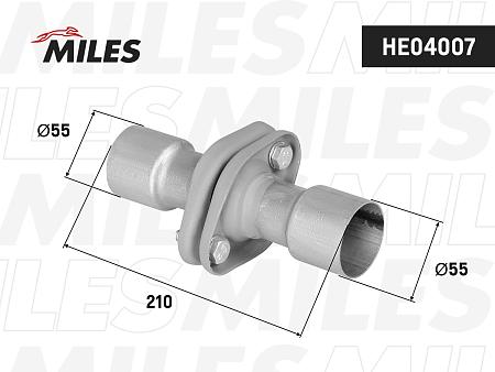 HE04007 Рем. соед. глушителя алюм. JF-55