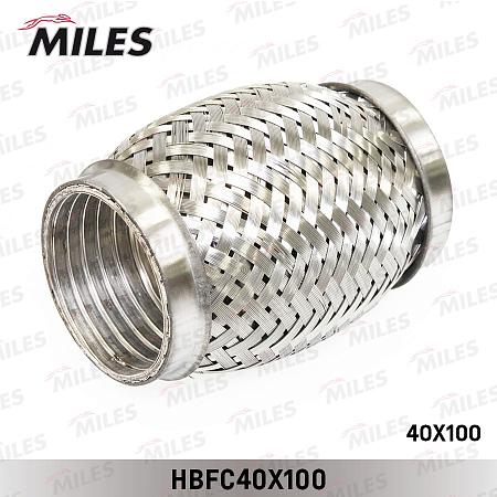 HBFC40X100 Труба гофрированная с внутренним металлорукавом 40X100