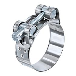 Хомут силовой универсальный 48-51 мм нержавеющая сталь 4851w2