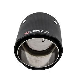 Карбоновая насадка Akrapovic Style 90мм MT133