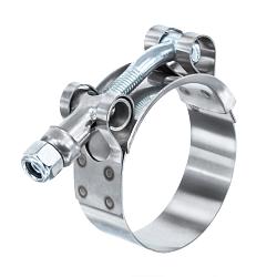 Хомут T-болт универсальный 46-52 мм нержавеющая сталь 4652w2