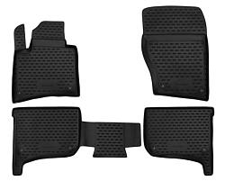 Коврики в салон VW Touareg  10/2002->, 4 шт. (полиуретан) NLC.51.01.210