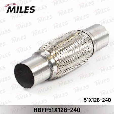 HBFF51X126-240 Труба гофрированная универсальная 51X240 (126-240) усиленная