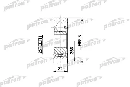 ШРУС PCV3002
